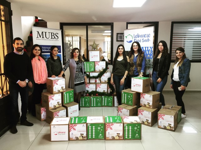 MUBS Food Drive helps Families in Need